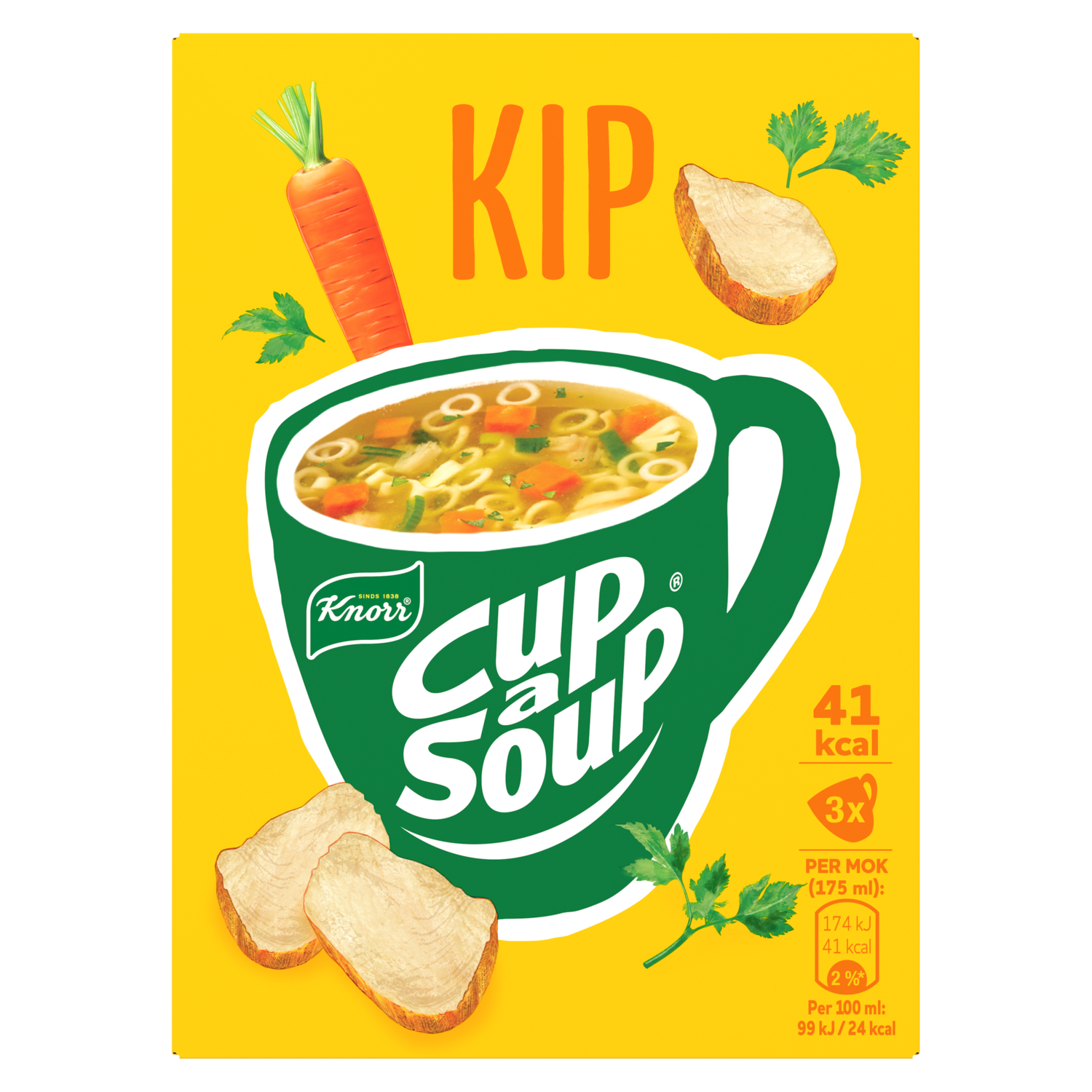 Knorr Cup-a-soup kip 3 st.