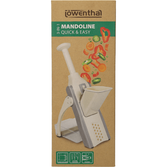 Foto van Löwenthal multifunctionele snijder op witte achtergrond