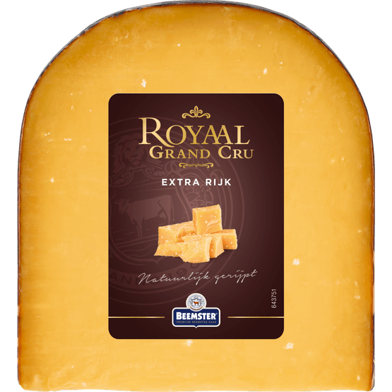 Foto van Beemster Grand cru 48+ op witte achtergrond