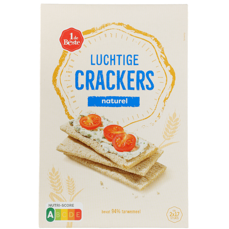 1 De Beste Luchtige crackers naturel