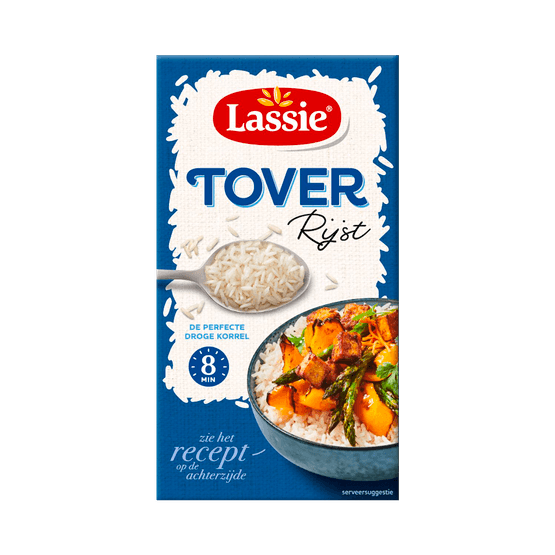 Foto van Lassie Toverrijst op witte achtergrond