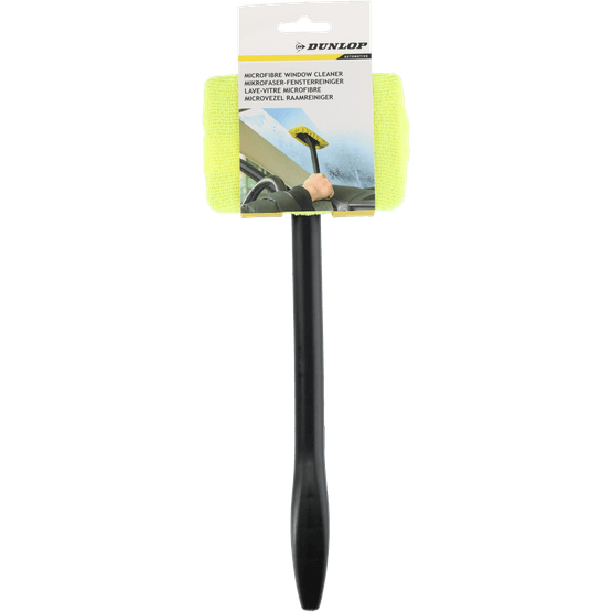 Foto van Dunlop autoraamreiniger op witte achtergrond