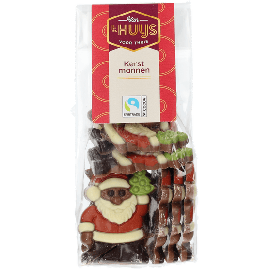 Foto van Van 't Huijs Kerstman melk in zakje op witte achtergrond