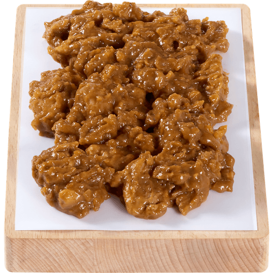 Foto van Vleeschmeesters Kip in satesaus op witte achtergrond