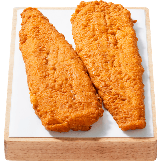 Foto van Lekkerbek 2 st. op witte achtergrond