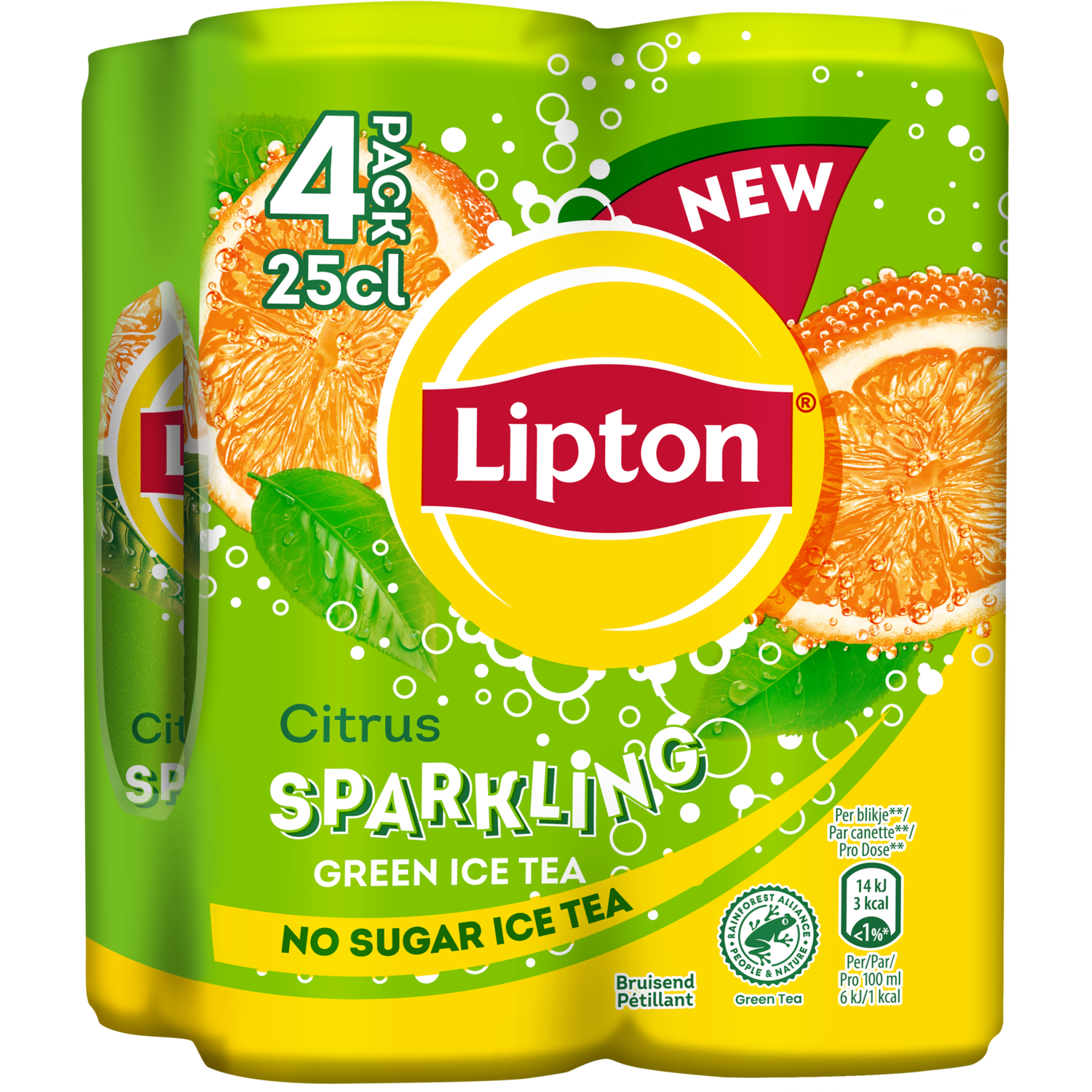 Lipton Ice tea green sparkling citrus