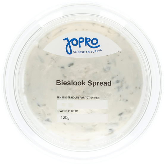 Foto van Jopro Spread bieslook op witte achtergrond