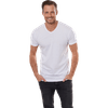 Thumbnail van variant Hunk witte t-shirts s-xxl v-hals en rond 3-pack