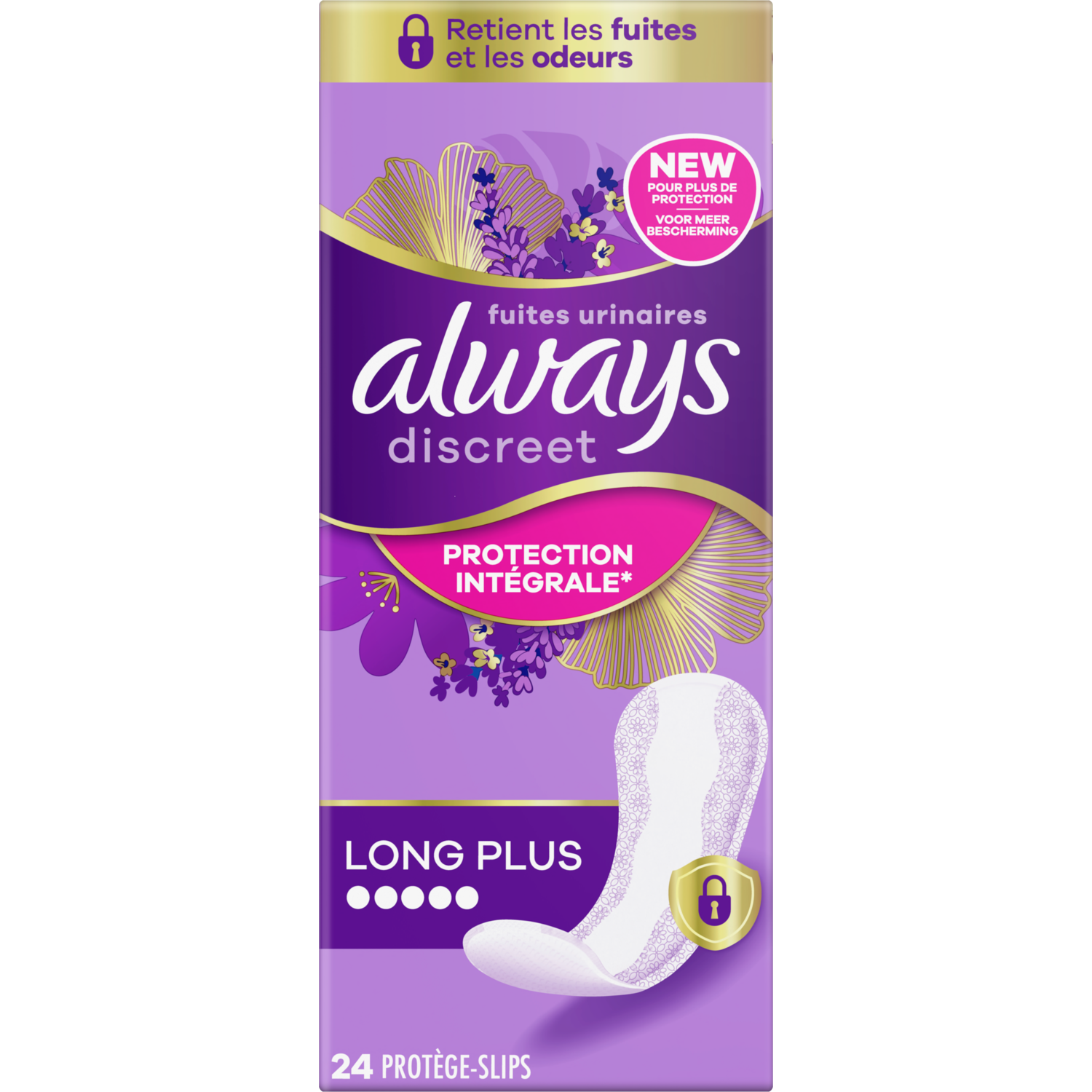 Always Discreet Inlegkruisjes Voor Urineverlies Long Plus 24