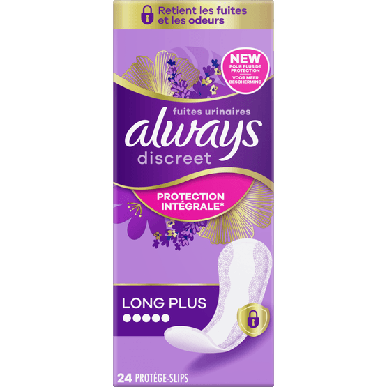 Foto van Always Discreet inlegkruisjes urineverlies plus op witte achtergrond