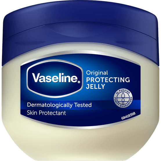 Foto van Vaseline original op witte achtergrond