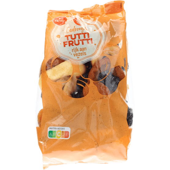 Foto van 1 de Beste Tutti frutti op witte achtergrond