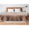Thumbnail van variant Luxe velvet bedsprei 240 x 220 cm