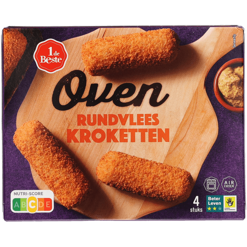 1 De Beste Oven kroketten 4 st.