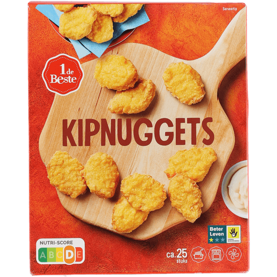 Foto van 1 de Beste Kipnuggets op witte achtergrond