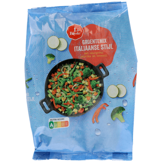 Foto van 1 de Beste Italiaanse groenten op witte achtergrond