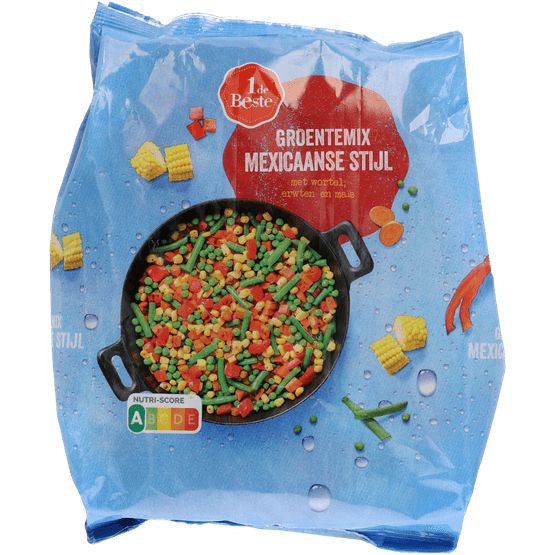 Foto van 1 de Beste Mexicaanse groenten op witte achtergrond