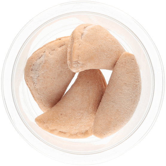 Foto van Empanadas mini rund op witte achtergrond