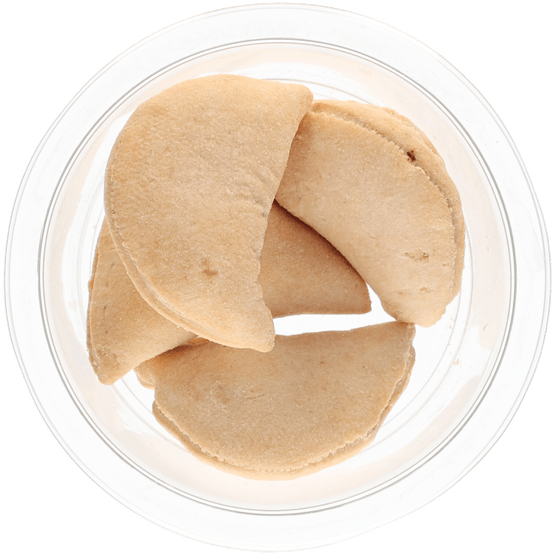 Foto van Empanadas Mini gehakt op witte achtergrond