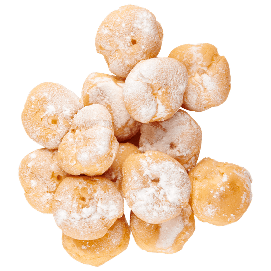 Foto van Soesjes op witte achtergrond