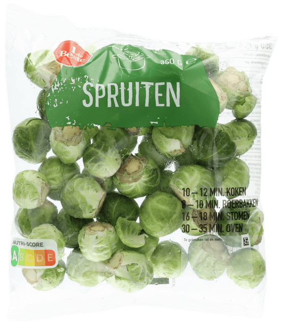 Foto van 1 de Beste Spruiten klein op witte achtergrond