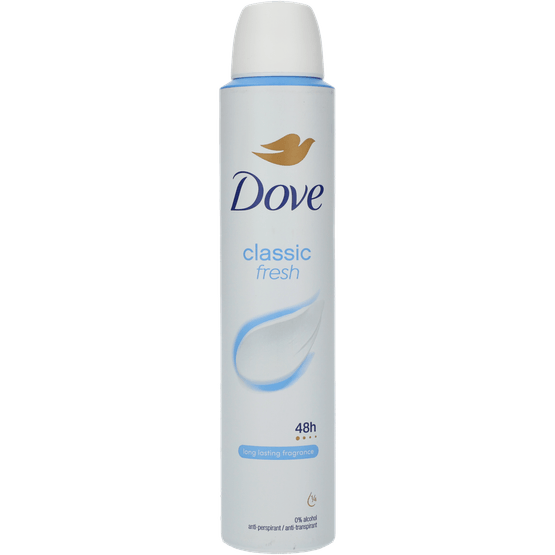 Foto van Dove Deospray original op witte achtergrond