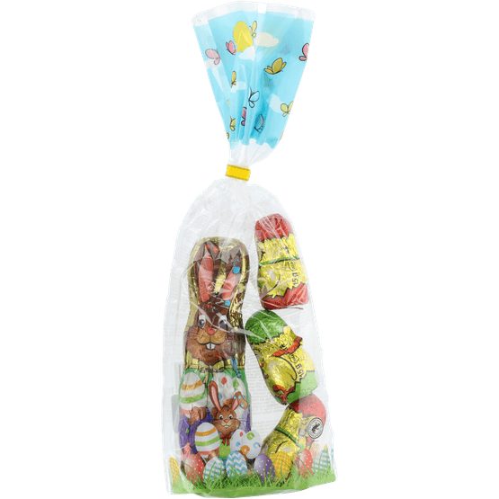 Foto van Paas assorti op witte achtergrond