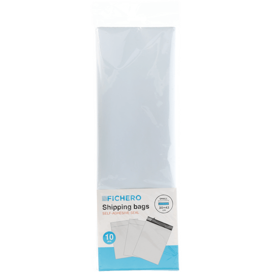 Foto van Verzendzakken op witte achtergrond