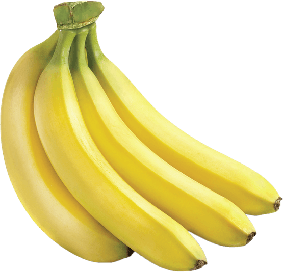 Foto van Bio fairtrade bananen op witte achtergrond