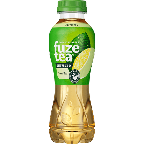 Foto van Fuze tea Green op witte achtergrond