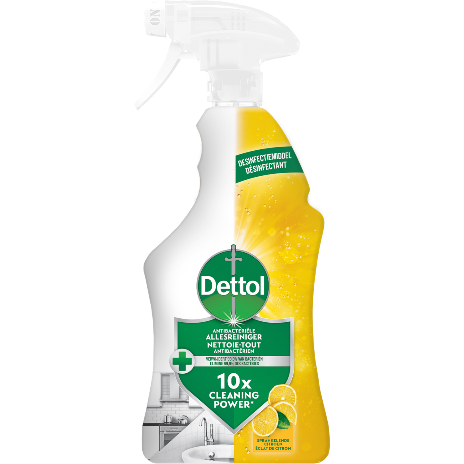 Dettol Allesreiniger spray met citroengeur