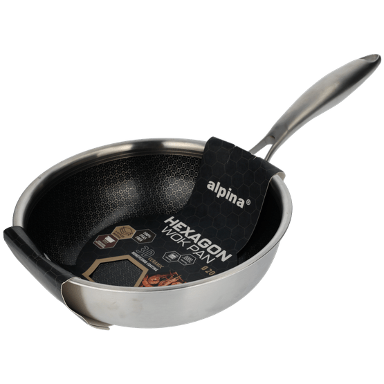 Foto van Alpina Wok 20cm op witte achtergrond