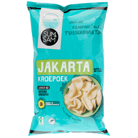 Foto van Sum & Sam Kroepoek jakarta op witte achtergrond