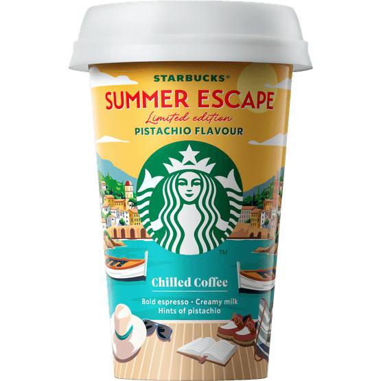 Foto van Starbucks Chilled classics Summer escape op witte achtergrond