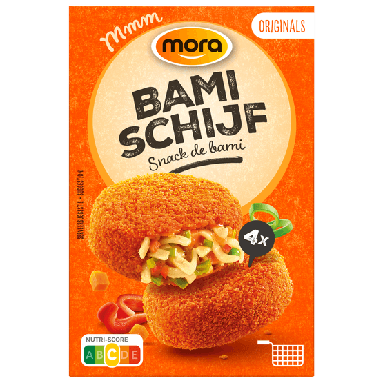 Foto van Mora Bamischijven 4 stuks op witte achtergrond