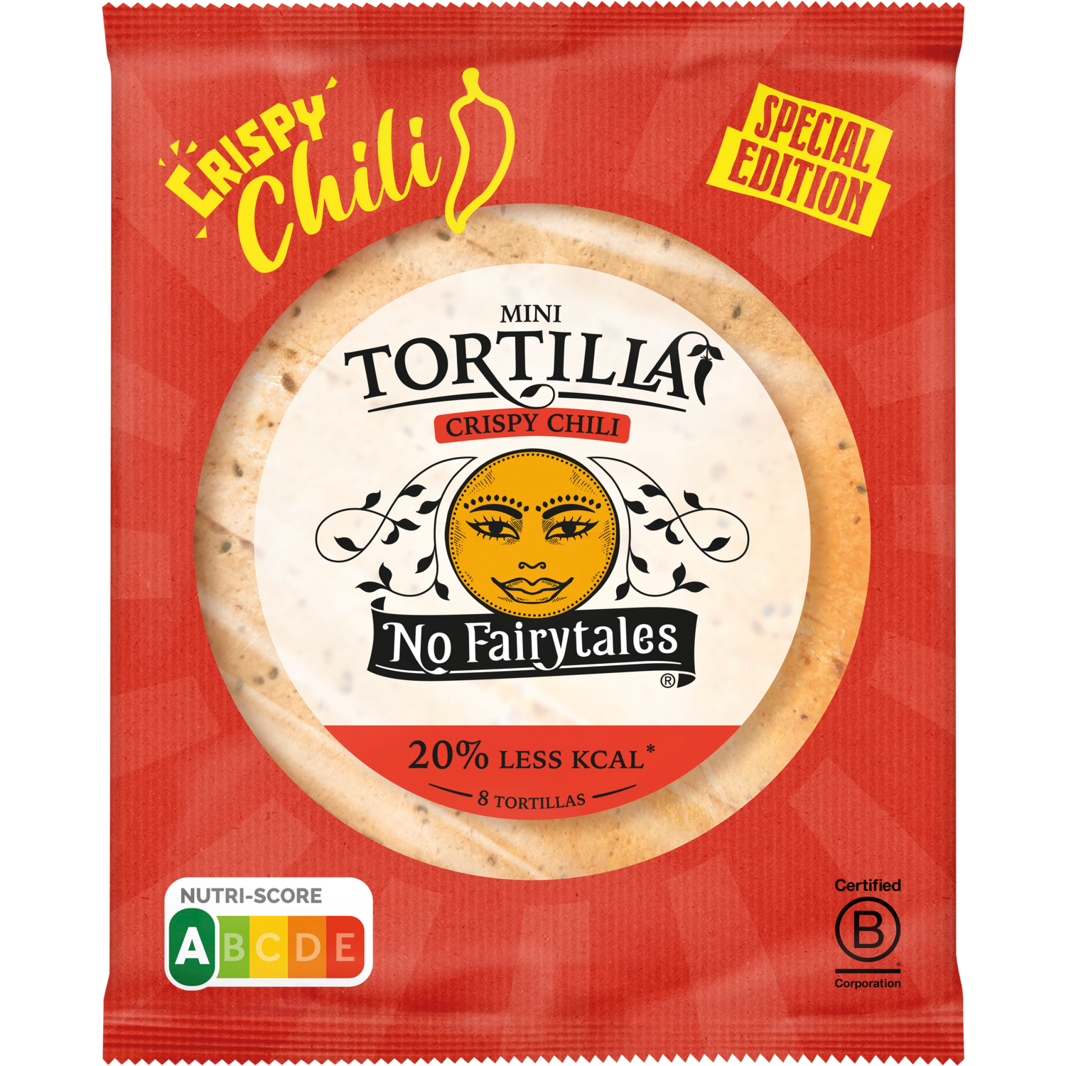 No Fairytales Mini tortilla crispy chili