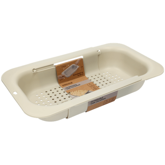 Foto van Gootsteenvergiet op witte achtergrond