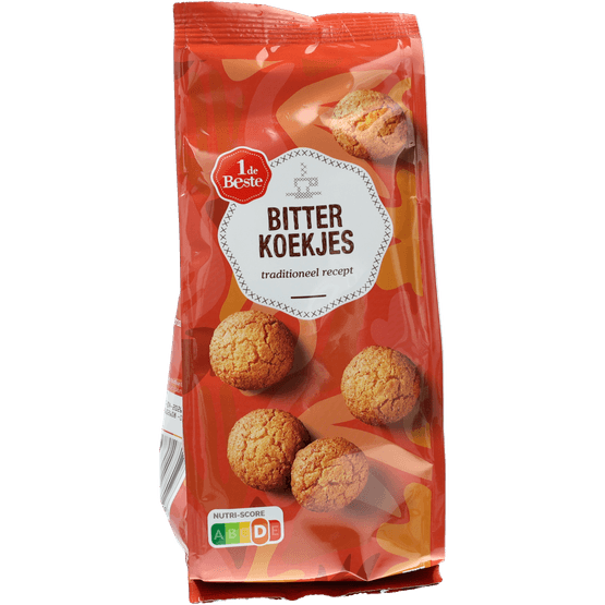 Foto van 1 de Beste Bitterkoekjes op witte achtergrond