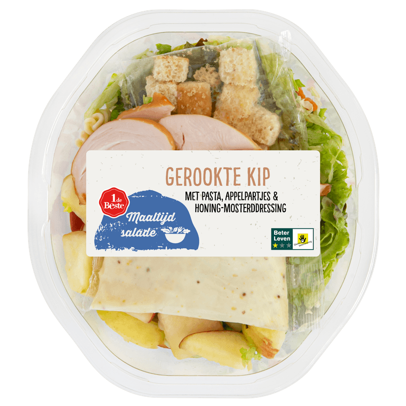 1 De Beste Maaltijdsalade gerookte kip