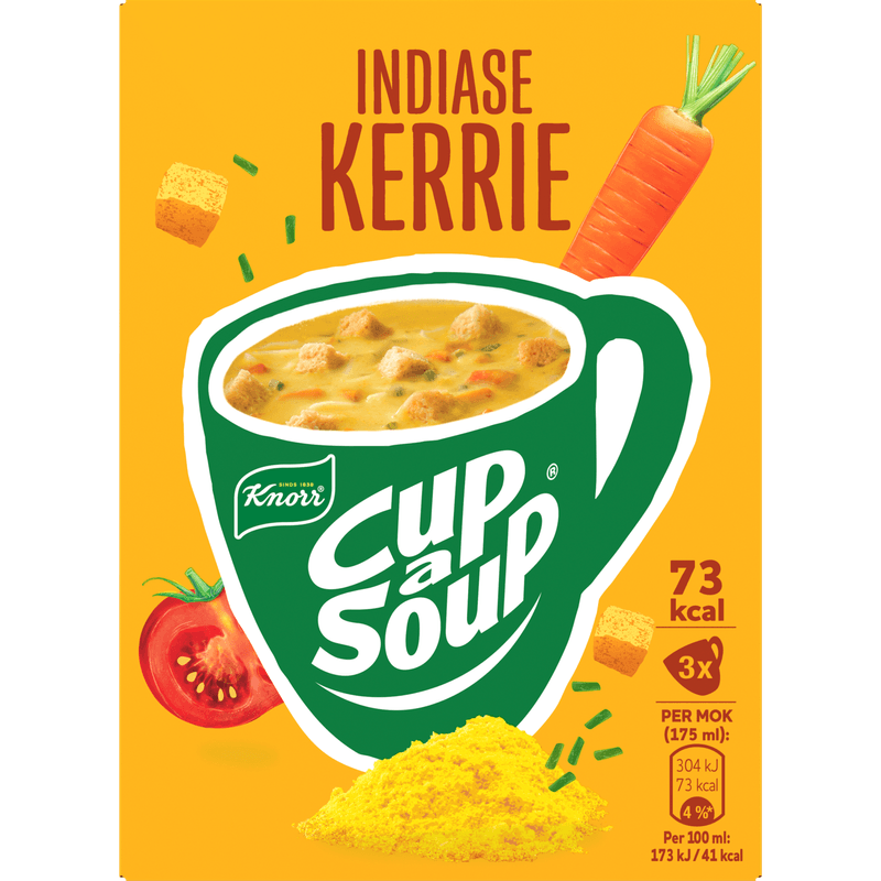 Knorr Cup-a-soup indiase kerrie 3 st.