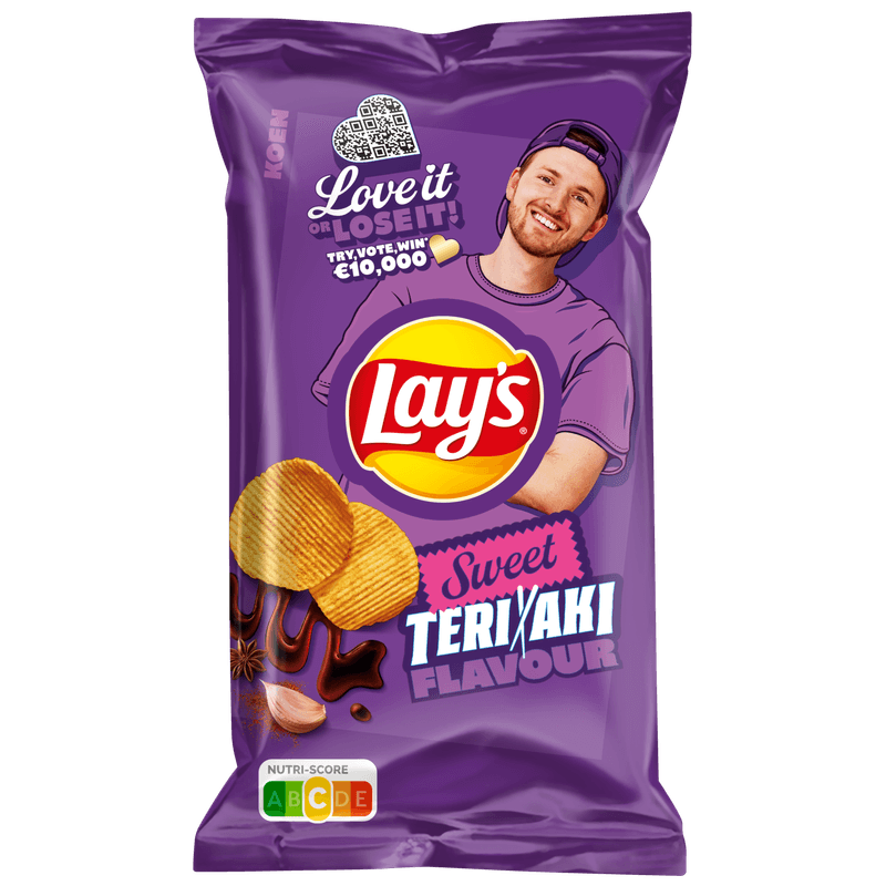 Lay's Sweet teriyaki flavour