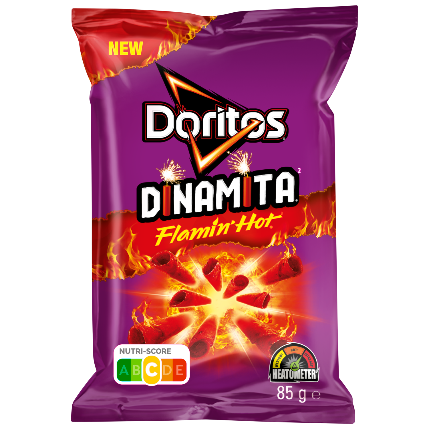 Doritos Tortilla chips dinamita flamin hot