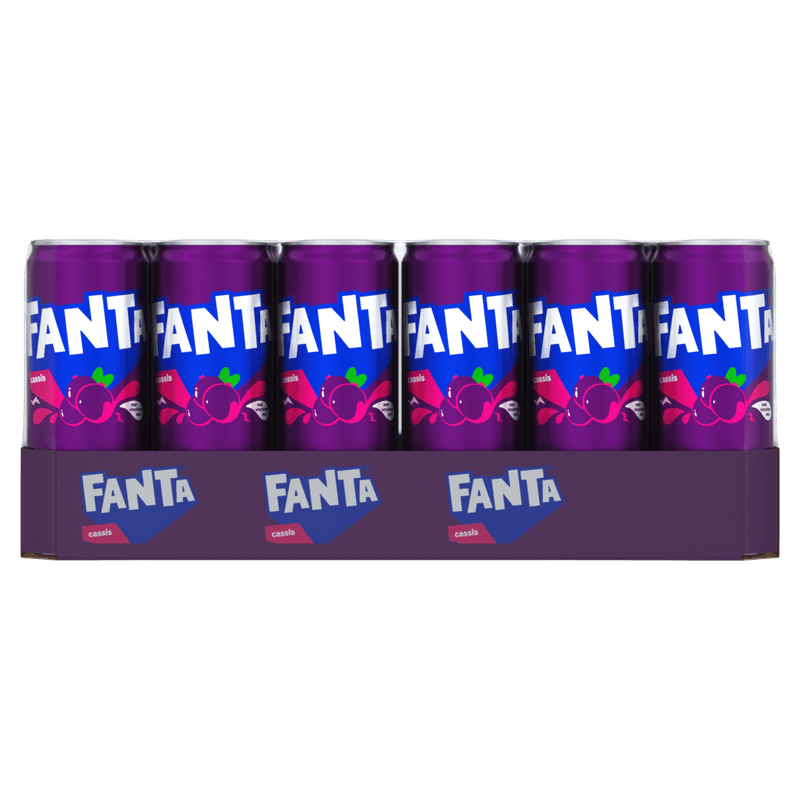 Fanta Cassis blik 24x33 cl