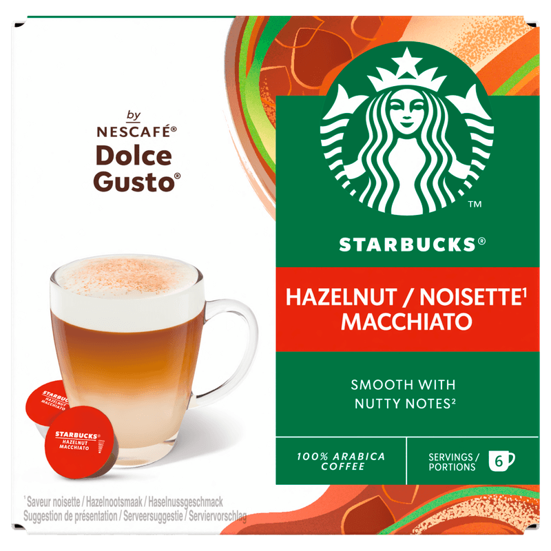 Starbucks Dolce gusto hazelnut macchiato