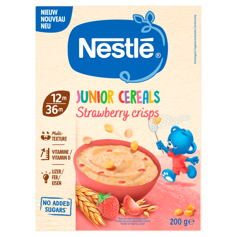 Nestlé Junior cereals aardbei 12-36mnd