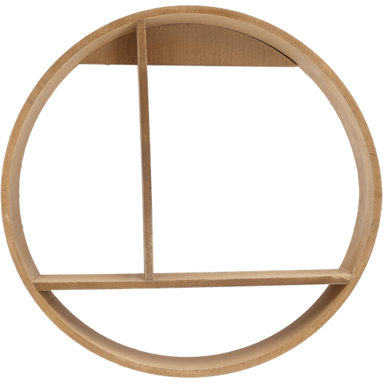 Foto van Wandrek 37cm 2 assorti op witte achtergrond