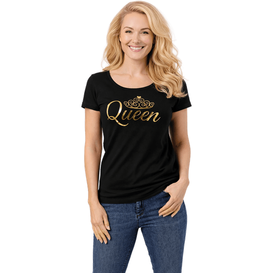 Foto van Koningsdag T-shirt op witte achtergrond