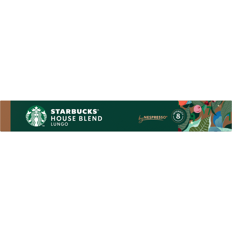 Starbucks Koffiecups houseblend lungo sterkte 8