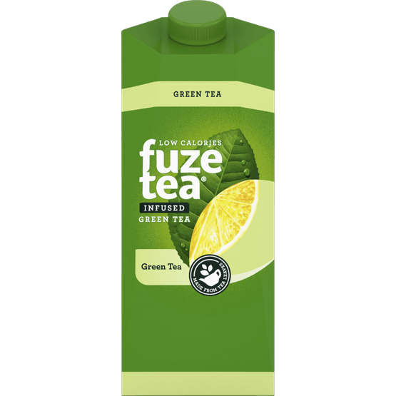 Foto van Fuze tea Green op witte achtergrond