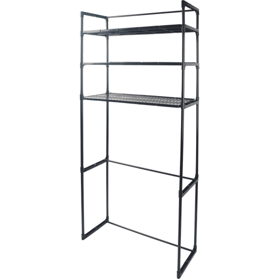 Foto van NEXXT Nexxt wasmachine ombouw zwart op witte achtergrond